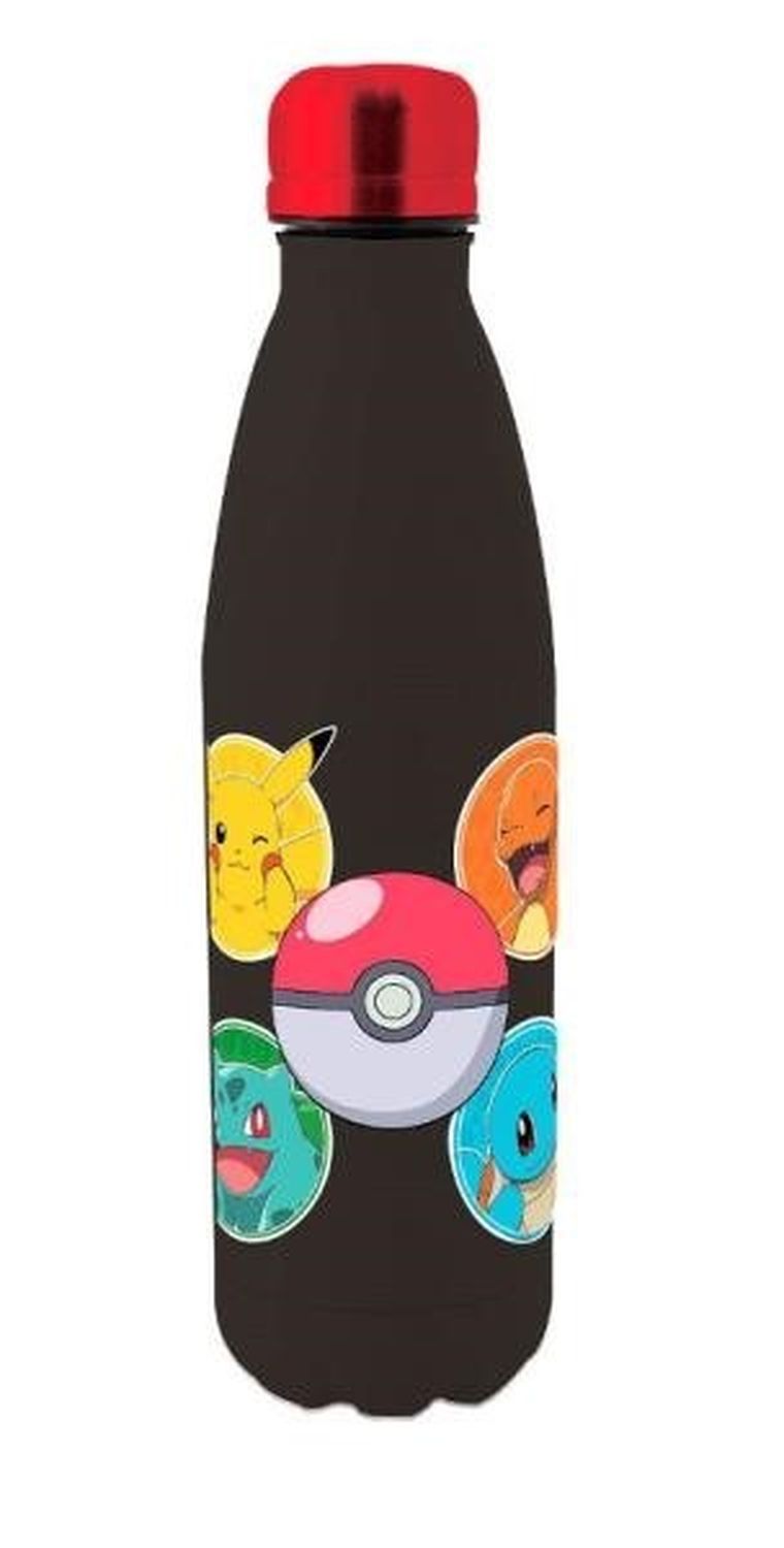 Pokemon, butelka na wodę, stal nierdzewna, 500 ml