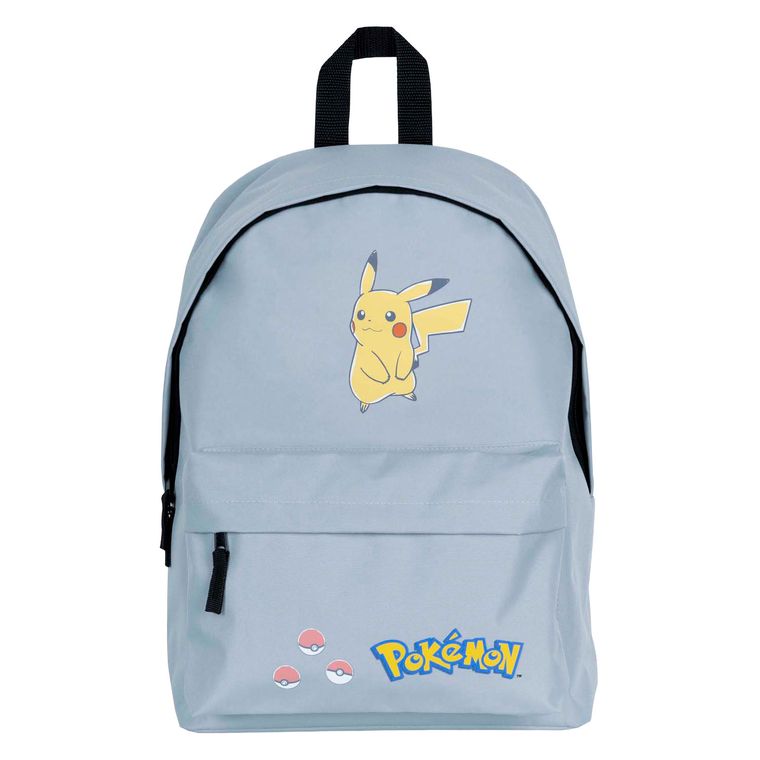 Pokemon, plecak dla przedszkolaka, szary