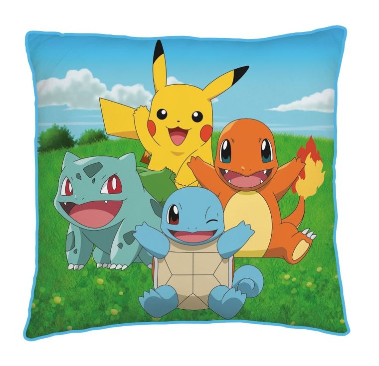 Pokemon, poduszka, 40-40 cm
