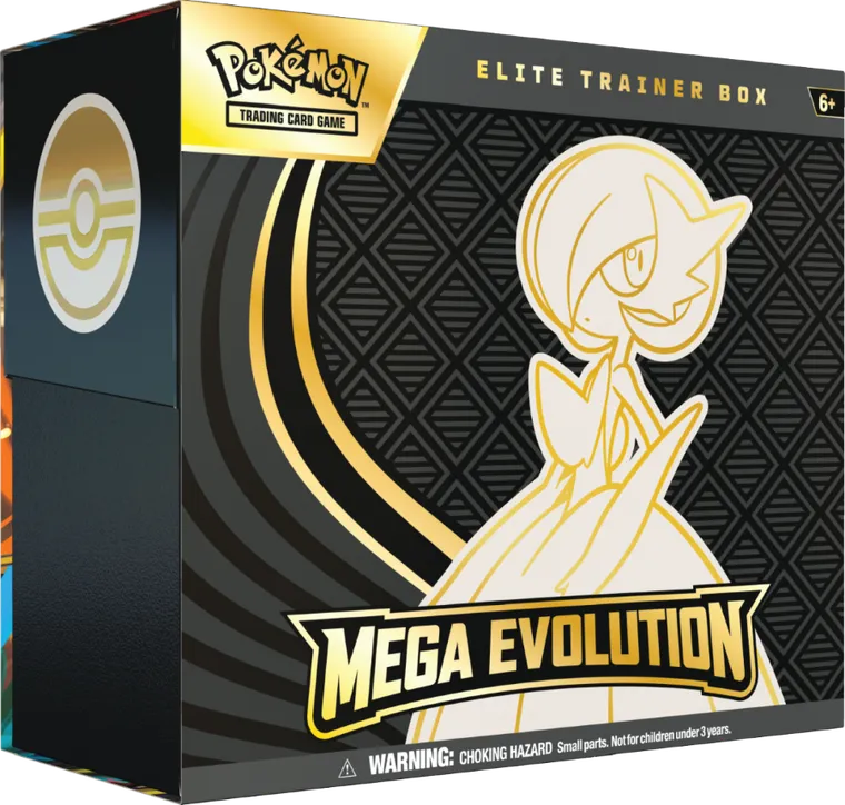 Pokemon TCG: Mega Evolution, Elite Trainer Box, Gardevoir, gra karciana