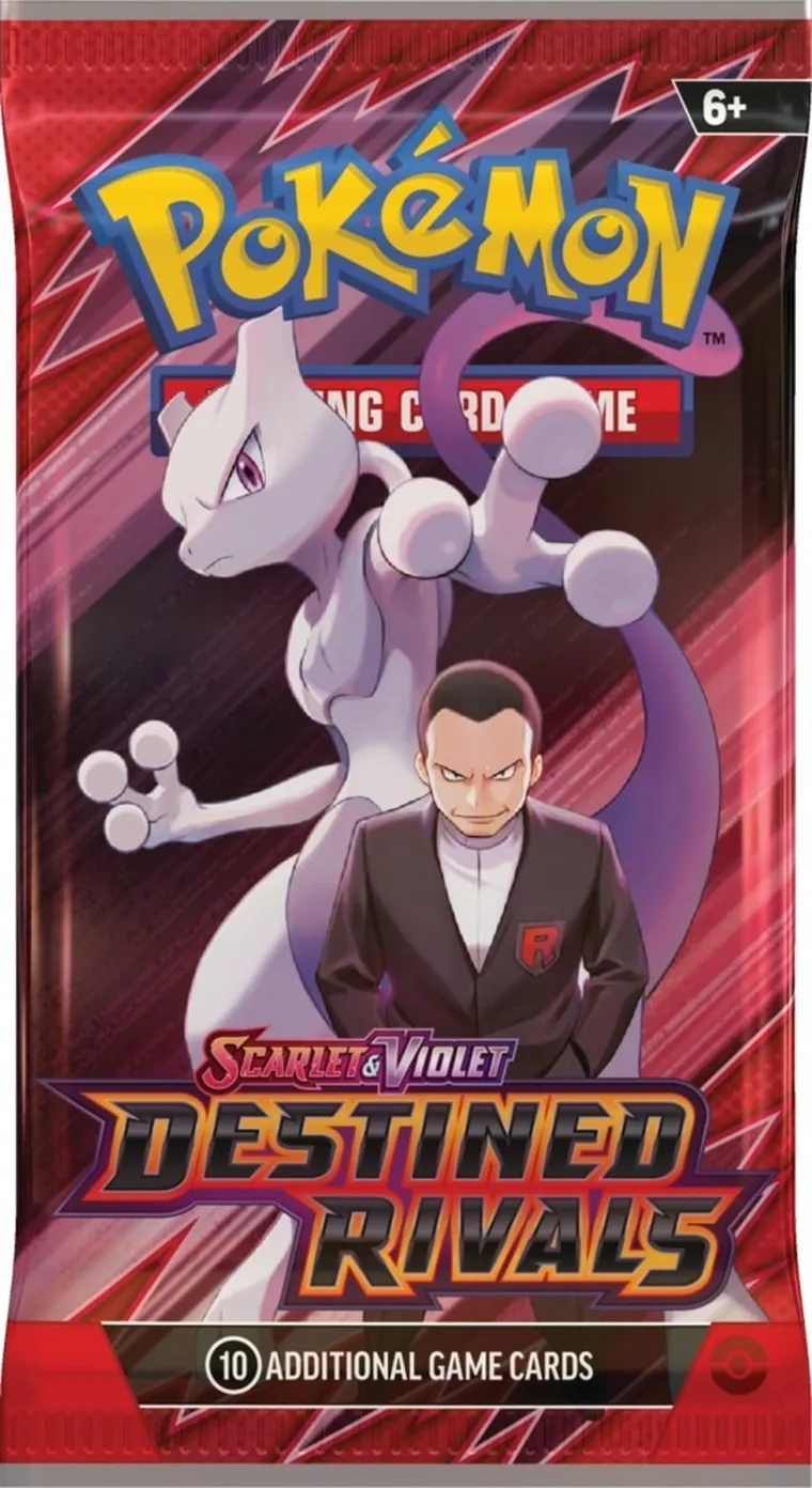 Pokemon TCG: Scarlet & Violet, Destined Rivals, Booster, gra karciana, dodatek