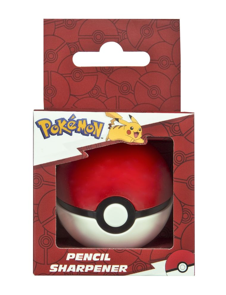 Pokemon, temperówka 3D, pokeball