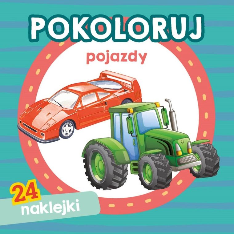Pokoloruj pojazdy