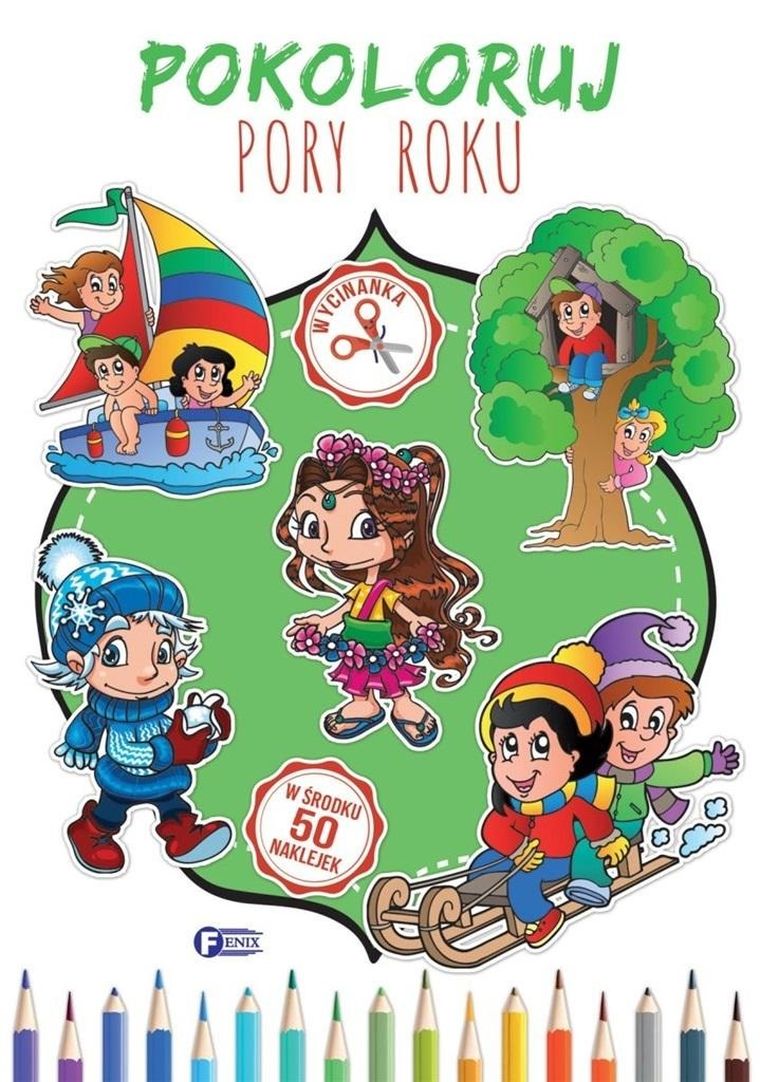 Pokoloruj. Pory Roku