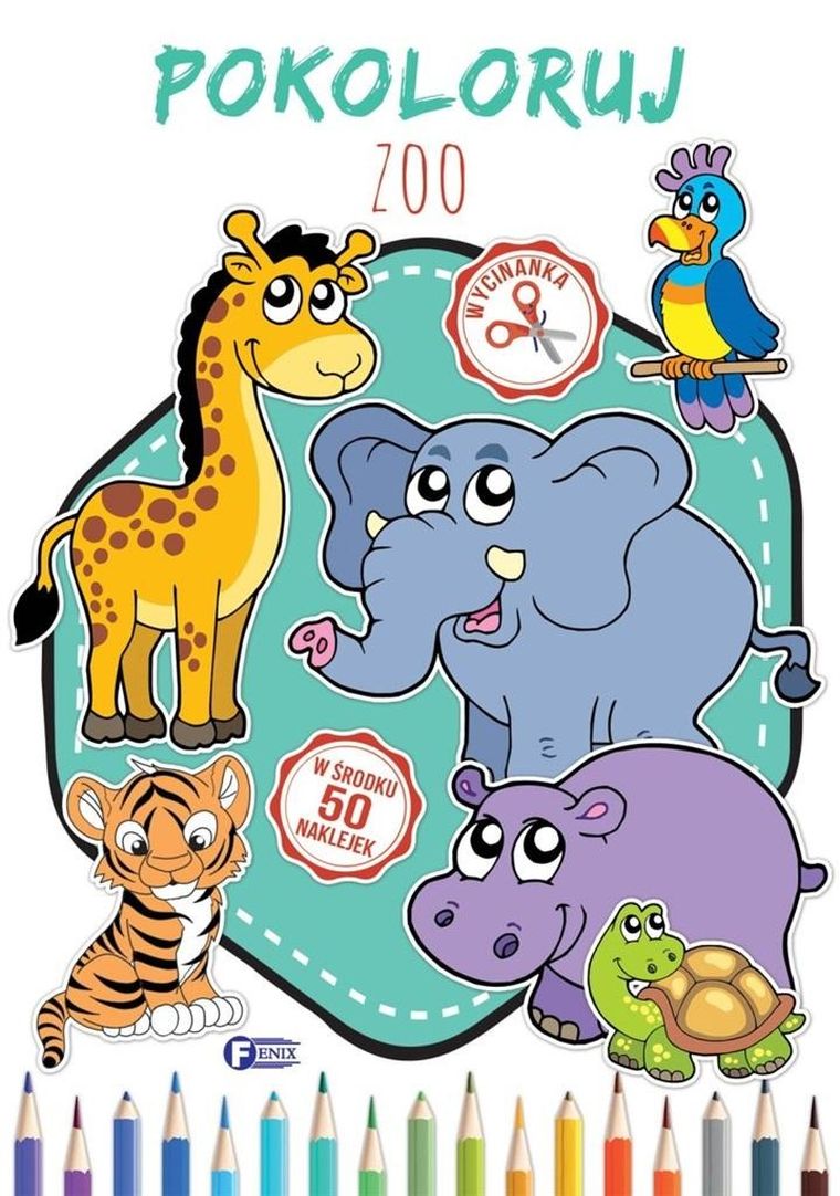 Pokoloruj. ZOO