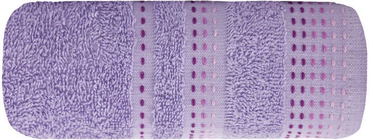 Pola, ręcznik z trzykolorową bordiurą w formie fastrygi, 30-50 cm