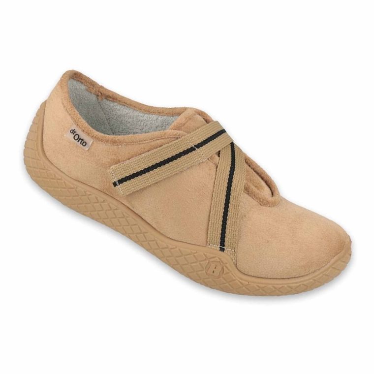 Półbuty damskie, beżowe, Dr Orto