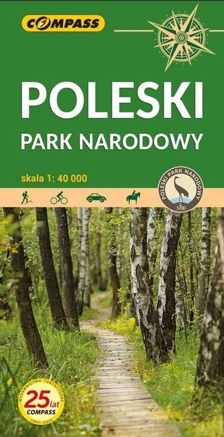Poleski Park Narodowy. Mapa turystyczna 1:40 000