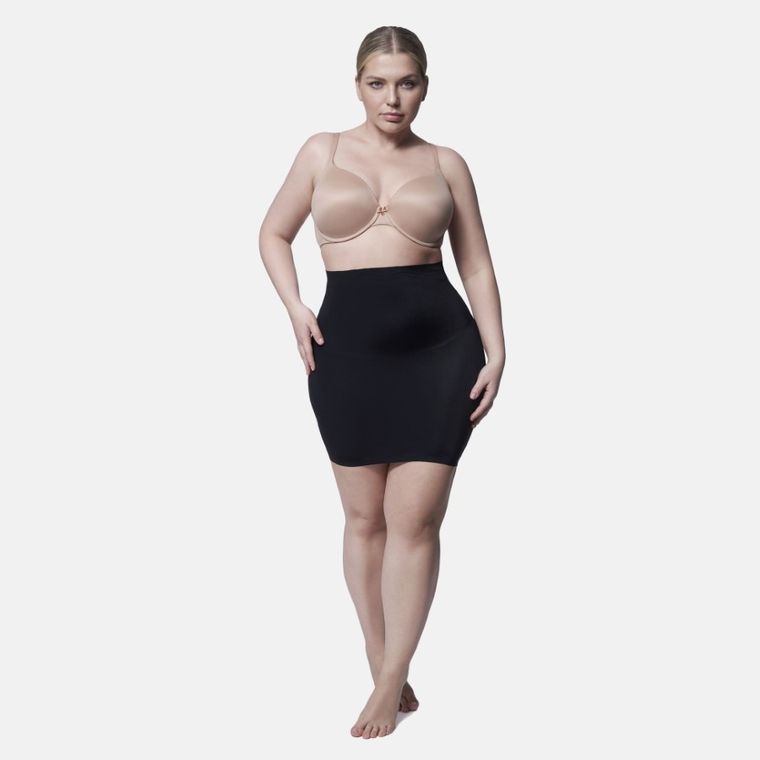 Półhalka damska, modelująca, czarna, Julimex