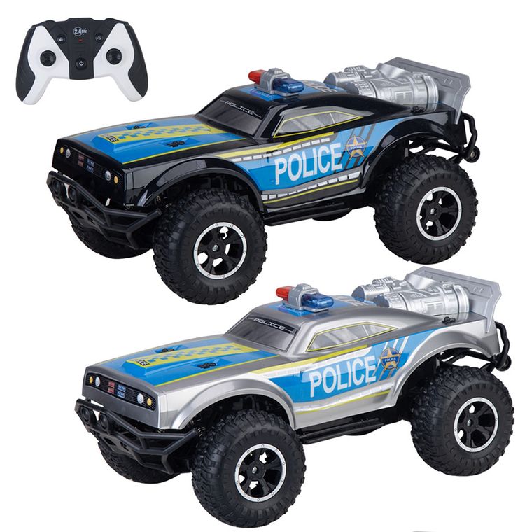 Police off-road, samochód policyjny, terenowy, zdalnie sterowany