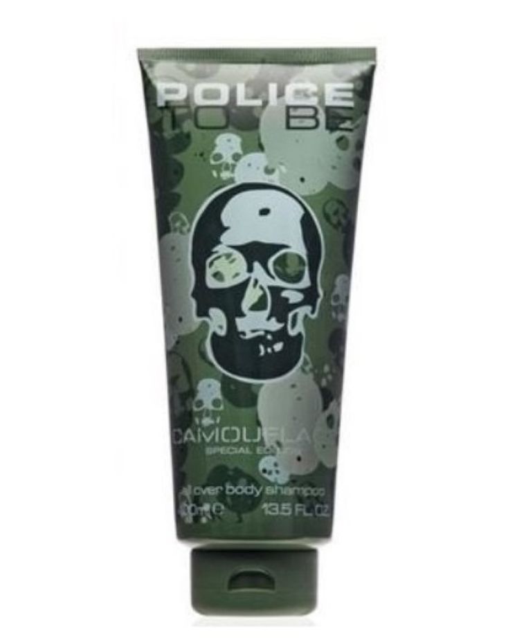 Police, To Be Man Camouflage, Special Edition, All over body shampoo, szampon, żel do mycia ciała i włosów, 100 ml