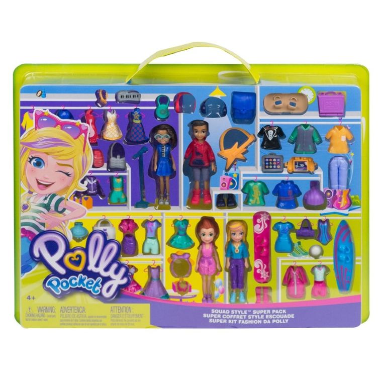 Polly Pocket, Modowa superkolekcja, duży zestaw do zabawy