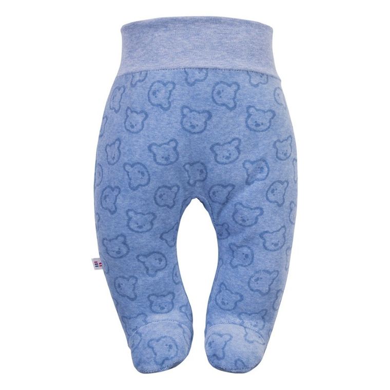 Półspiochy chłopięce, welurowe, niebieskie, Eevi