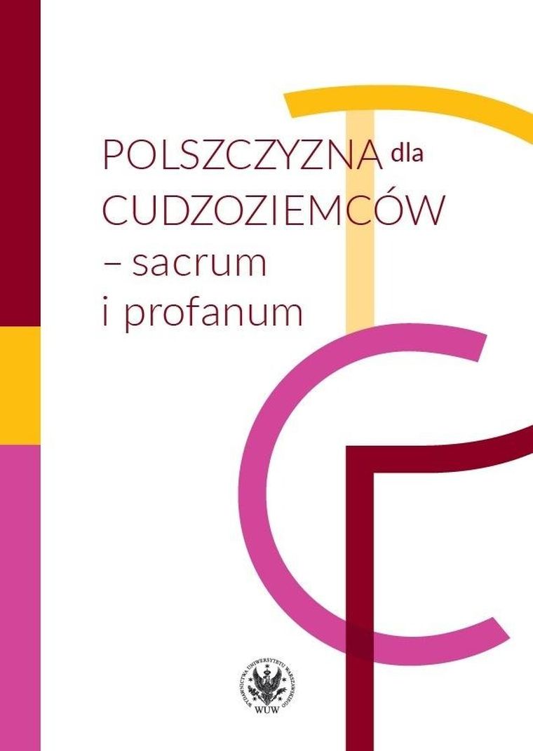 Polszczyzna dla cudzoziemców - sacrum i profanum