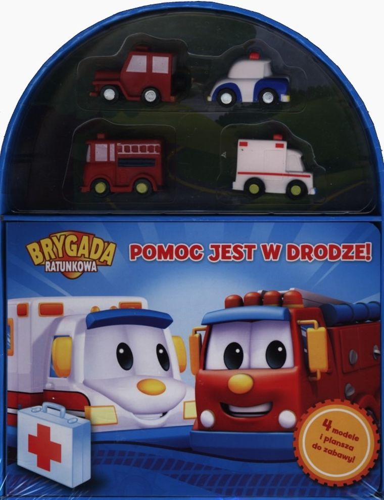 Pomoc jest w drodze. 4 modele i plansza do zabawy!