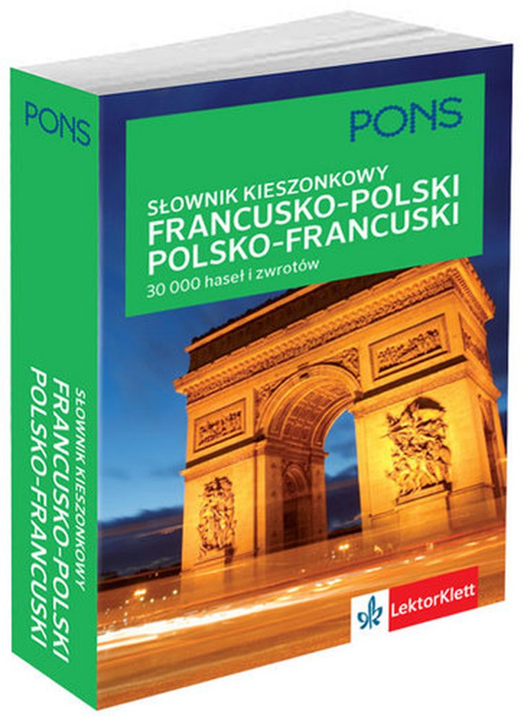 Pons. Kieszonkowy słownik francusko-polski, polsko-francuski. 30 000 haseł i zwrotów