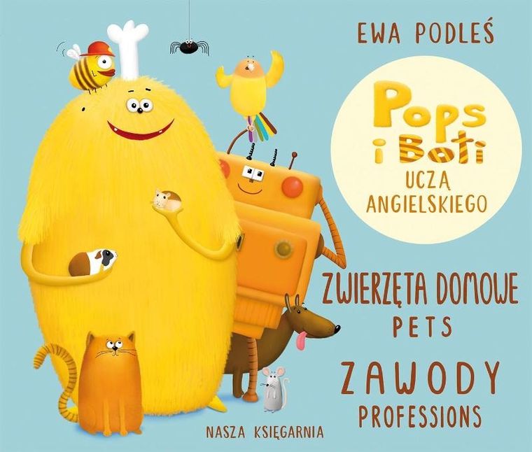 Pops i Boti uczą angielskiego. Zwierzęta domowe i zawody