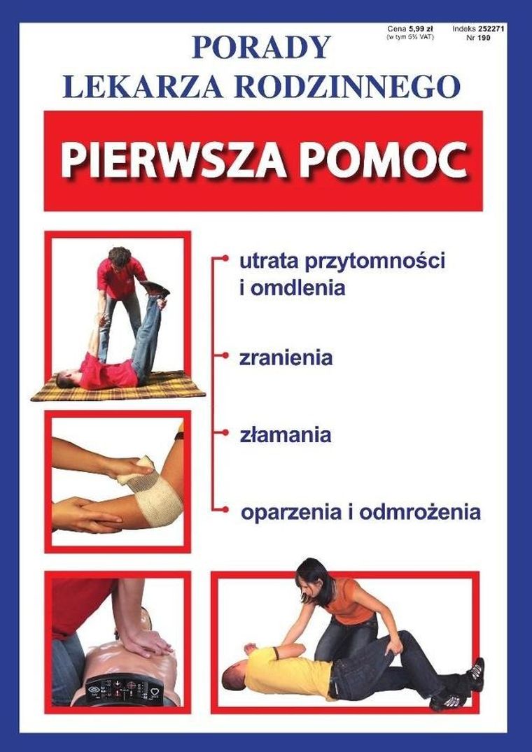 Porady lekarza rodzinnego 190. Pierwsza pomoc