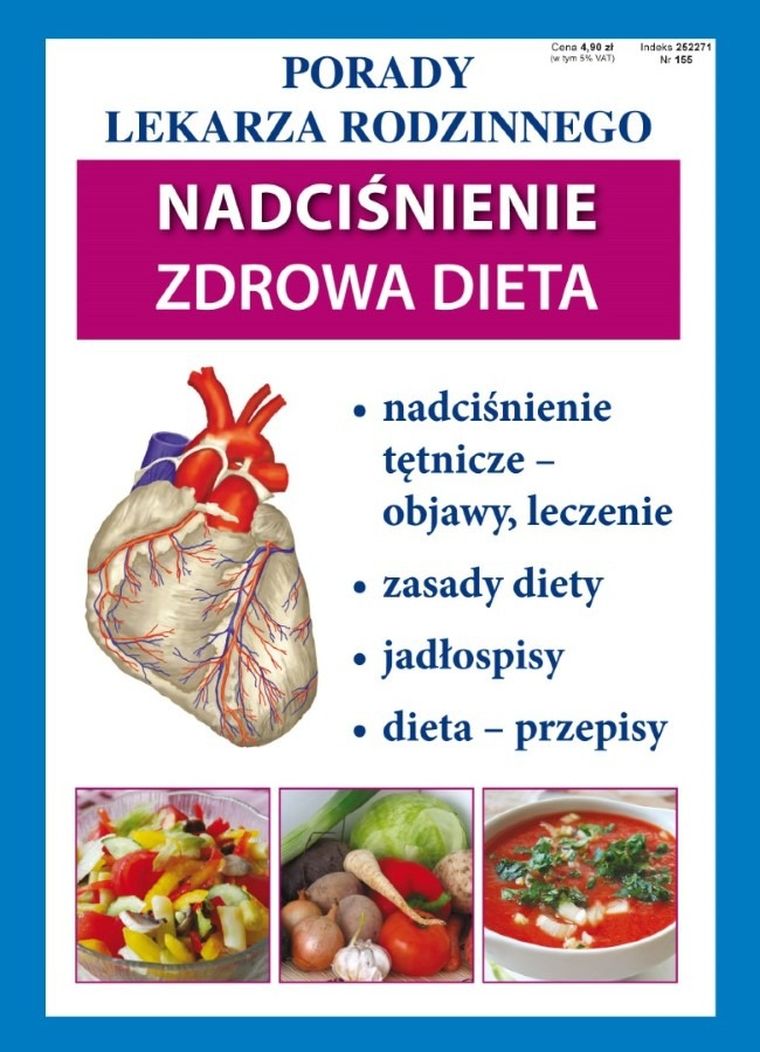 Porady Lekarza Rodzinnego. Nadciśnienie. Zdrowa dieta