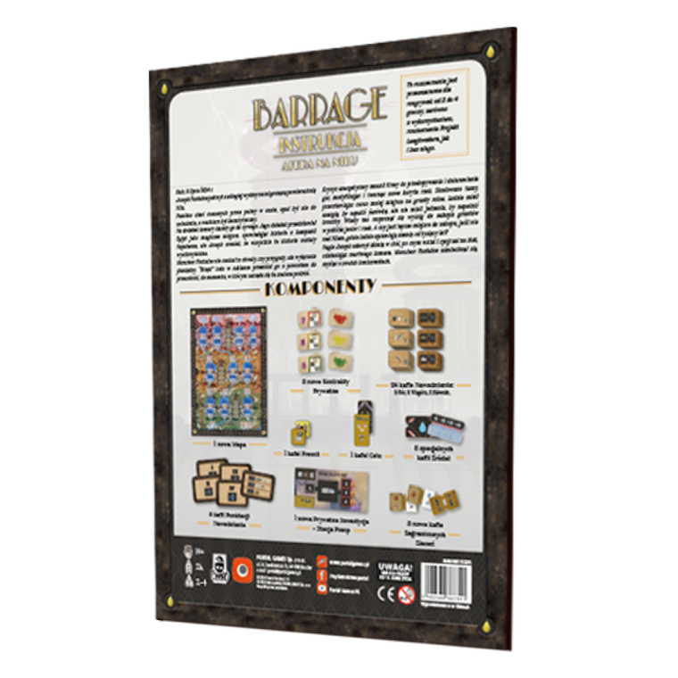 Portal Games, Barrage: Afera na Nilu, dodatek, gra strategiczna