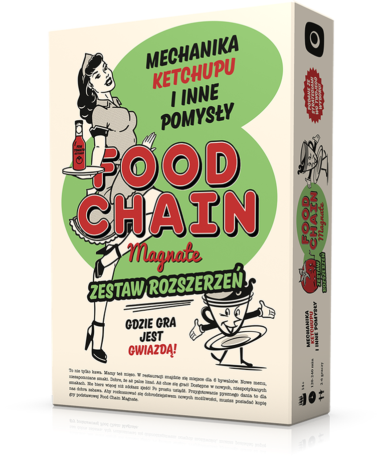 Portal Games, Food Chain Magnate, Mechanika Ketchupu i Inne Pomysły, dodatek do gry