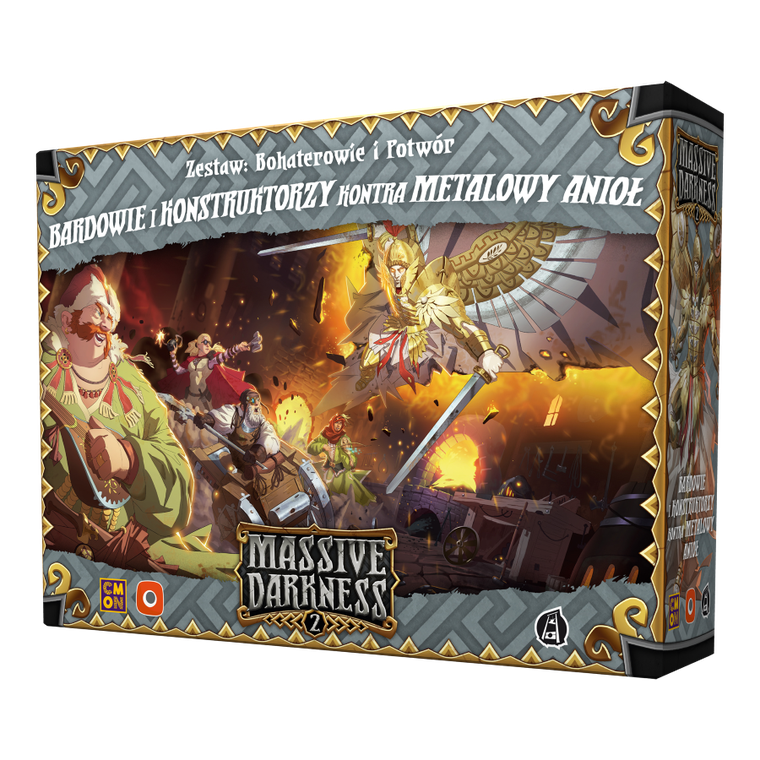 Portal Games, Massive Darkness 2: Bardowie i Konstruktorzy vs Metalowy Anioł, dodatek do gry