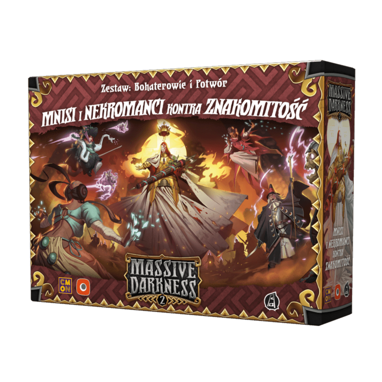 Portal Games, Massive Darkness 2: Mnisi i Nekromanci vs Znakomit, dodatek do gry