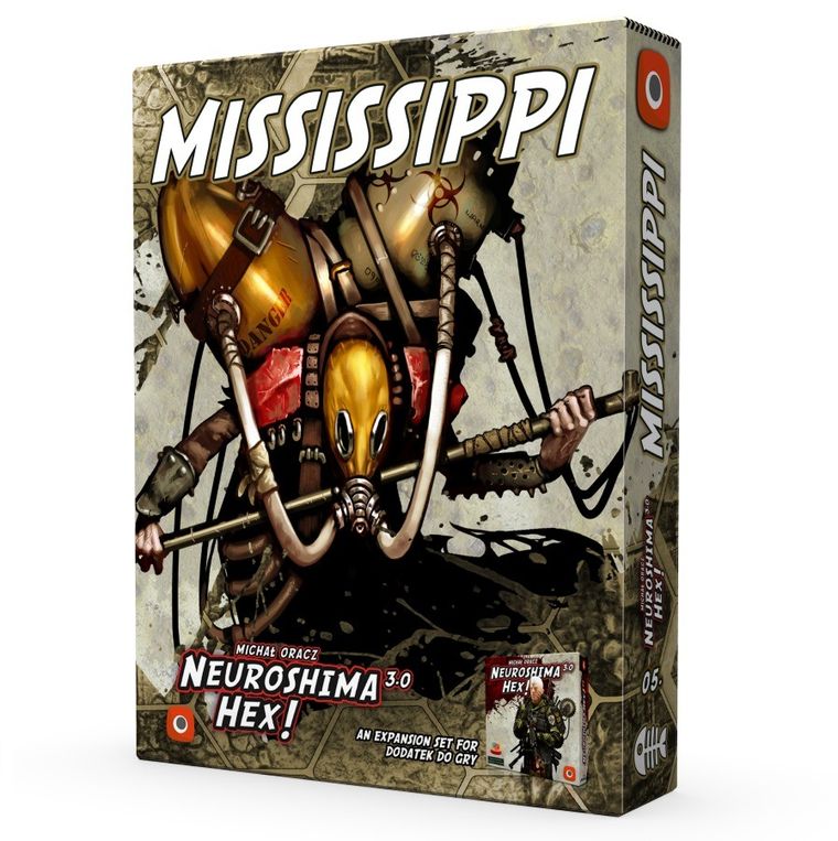 Portal Games, Neuroshima Hex: Missisipi (edycja 3.0), dodatek, gra strategiczna