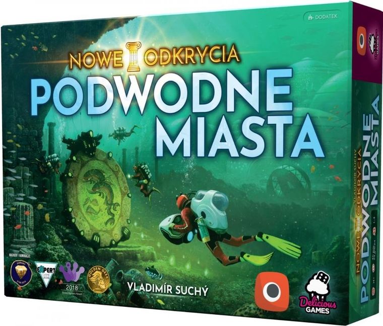 Portal Games, Podwodne Miasta: Nowe Odkrycia, dodatek do gry