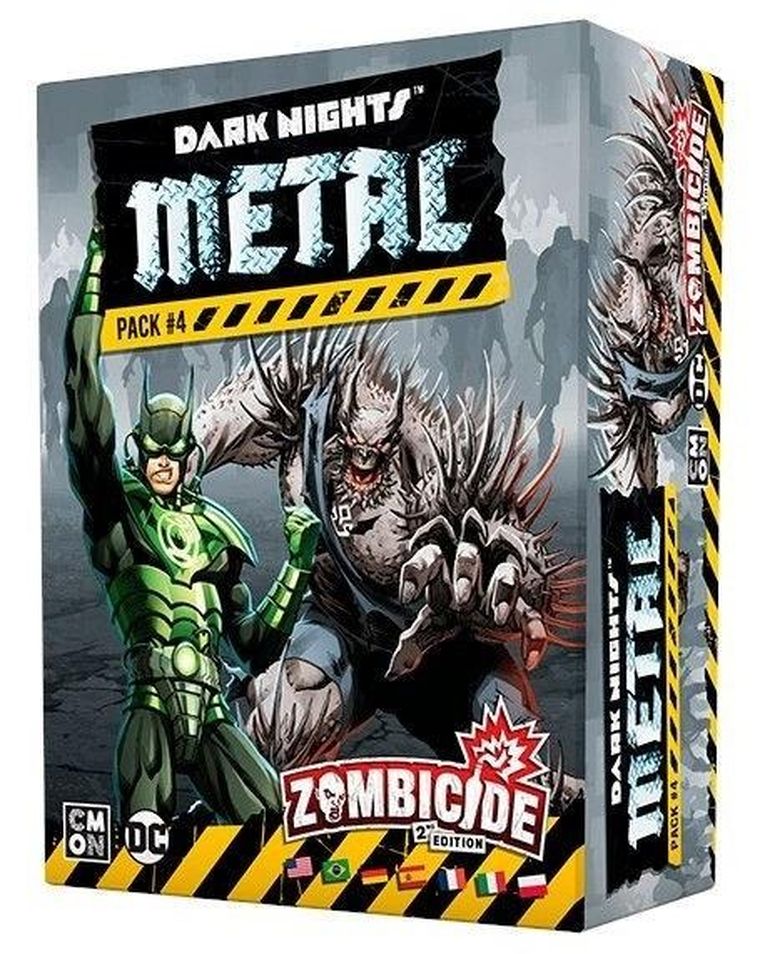 Portal Games, Zombicide: Dark Nights Metal Pack 4, dodatek do gry