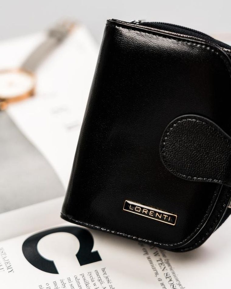 Portfel, czarny, Lorenti