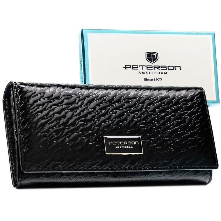 Portfel, czarny, Peterson