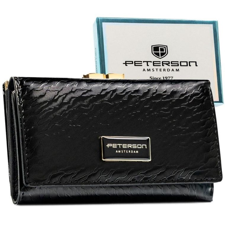 Portfel, czarny, Peterson