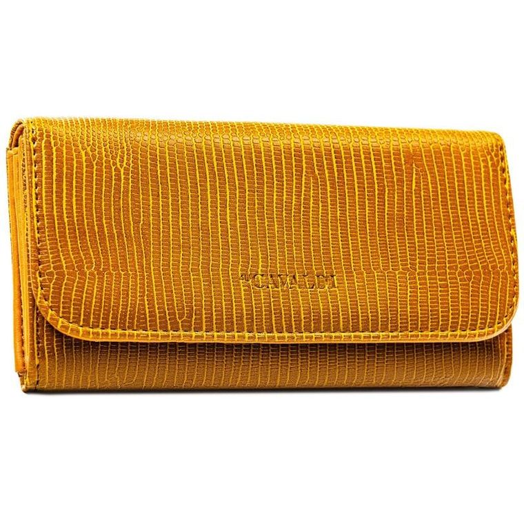 Portfel, jasnobrązowy, skóra ekologiczna, 4U Cavaldi