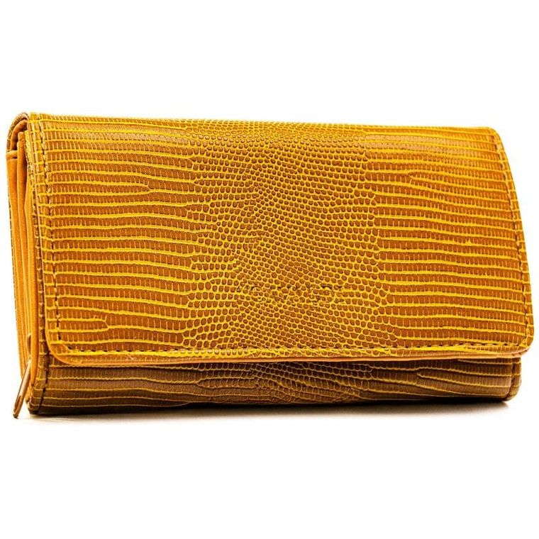 Portfel, jasnobrązowy, skóra ekologiczna, 4U Cavaldi