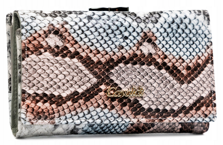 Portfel, mix, skóra ekologiczna, Cavaldi