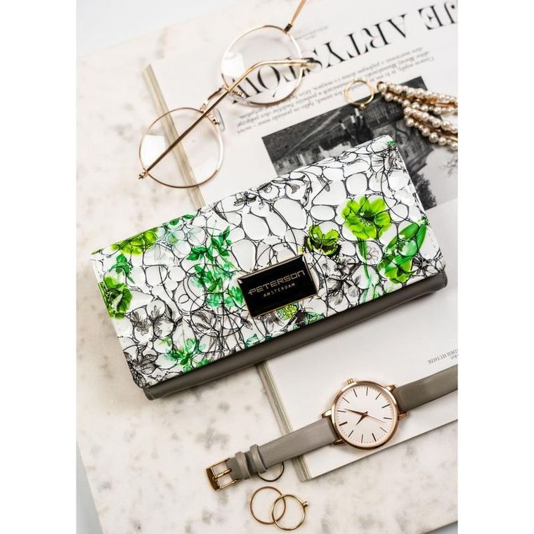 Portfel, mix, skórzany, Petereson