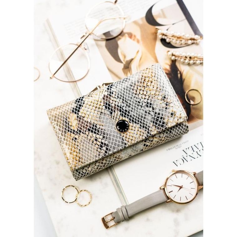 Portfel, mix, skórzany, Petereson