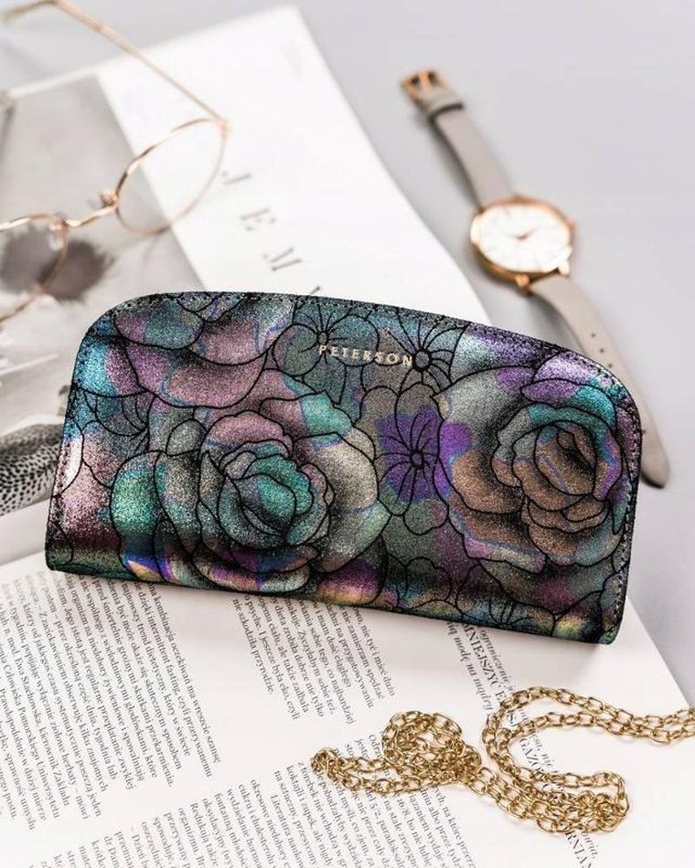 Portfel, mix, skórzany, Peterson