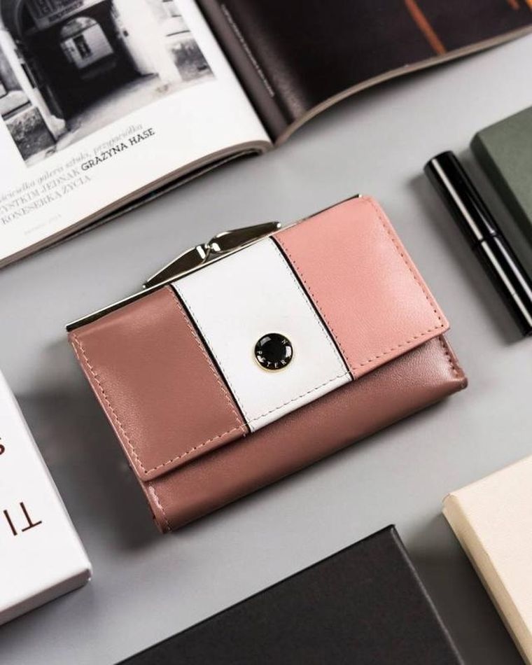 Portfel, mix, skórzany, RFID, Peterson