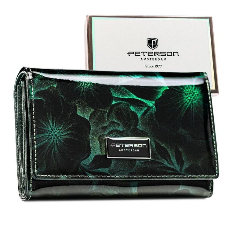 Portfel, zielony, Peterson