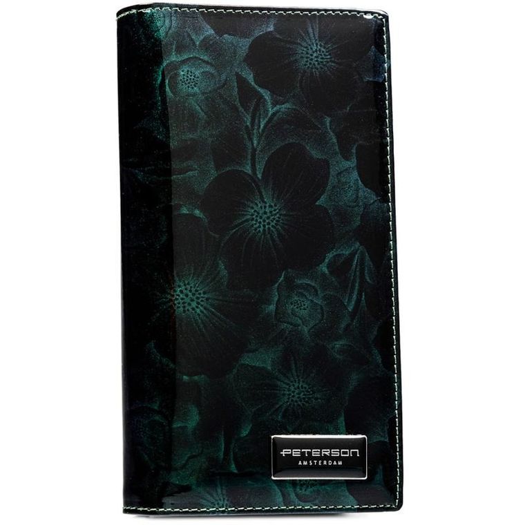 Portfel, zielony, RFID, Peterson