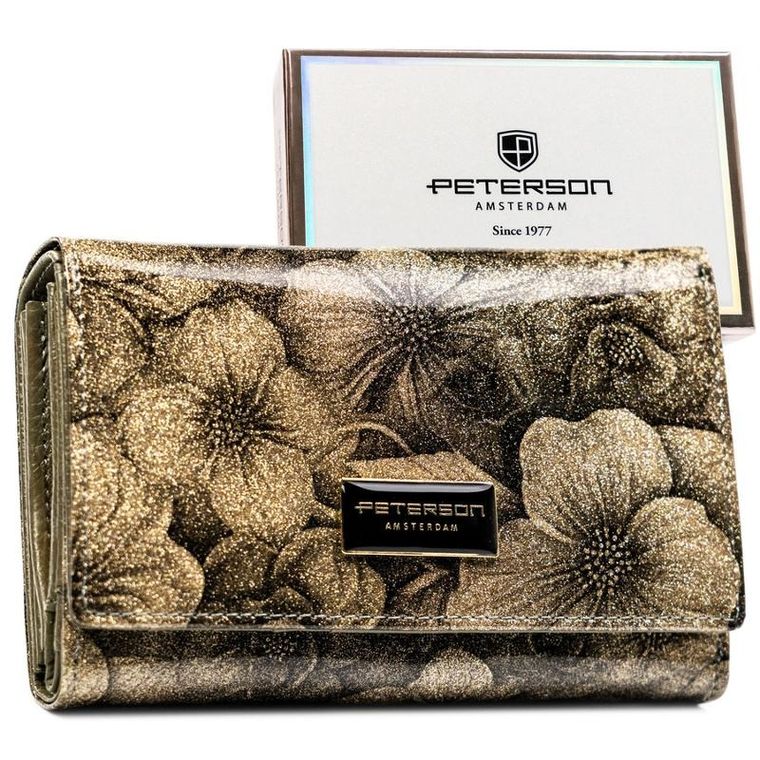Portfel, złoty, Peterson