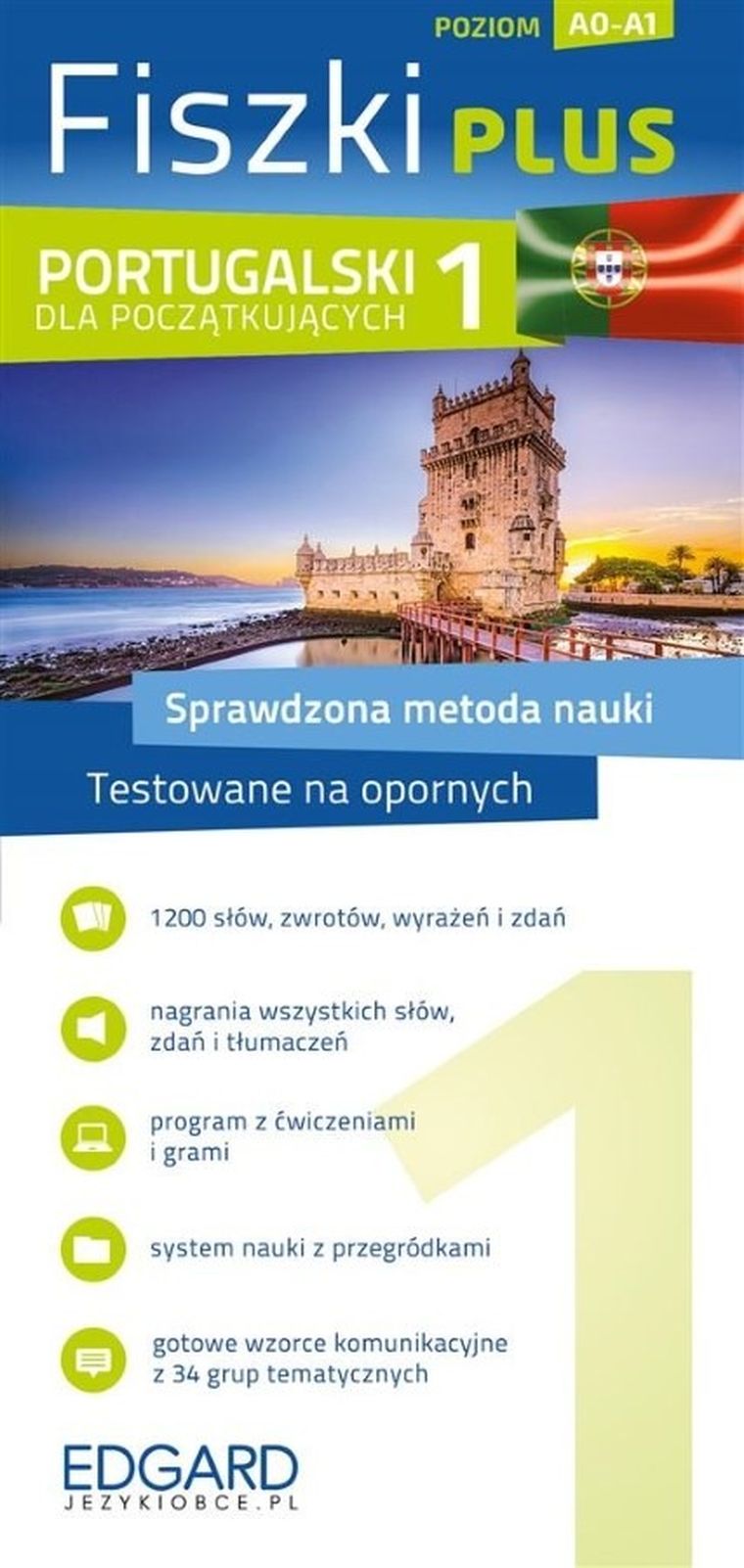 Portugalski. Fiszki Plus dla początkujących