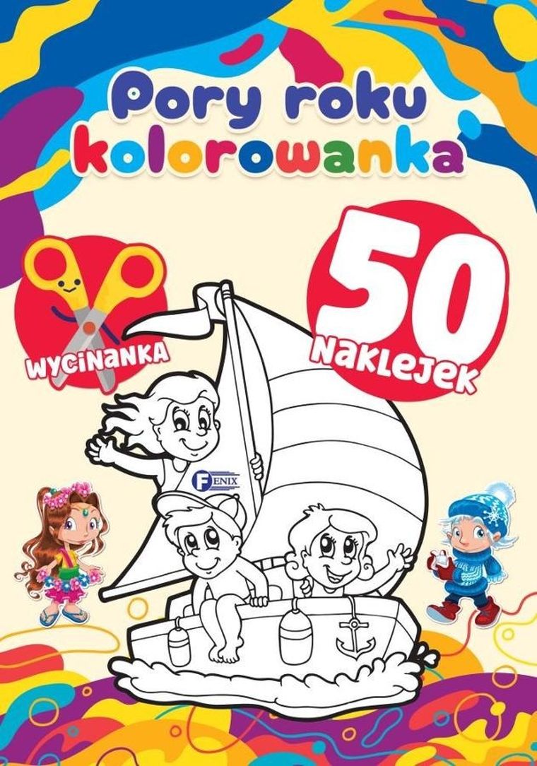 Pory roku. Kolorowanka