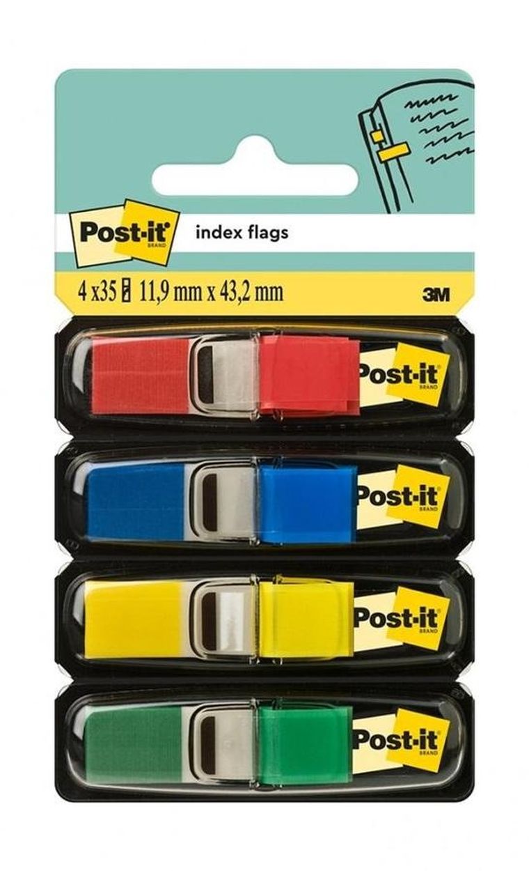 Post-it, zakładki indeksujące, 11,9-43 mm
