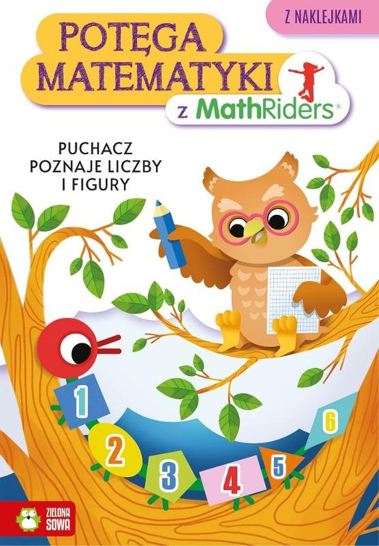 Potęga matematyki z MathRiders. Puchacz poznaje liczby i figury