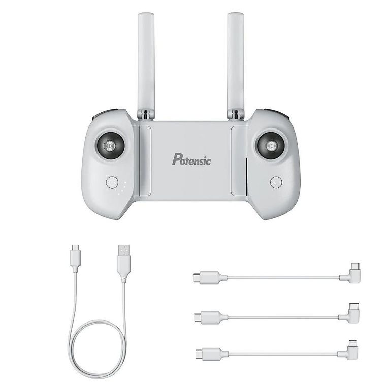 Potensic, pilot do drona, kabel ładujący USB, 3 kable OTG