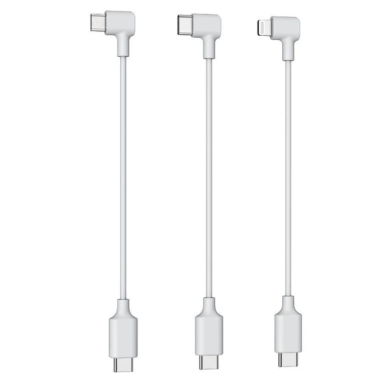 Potensic, zestaw kabli USB, do drona Atom, micro/typ C/lightning