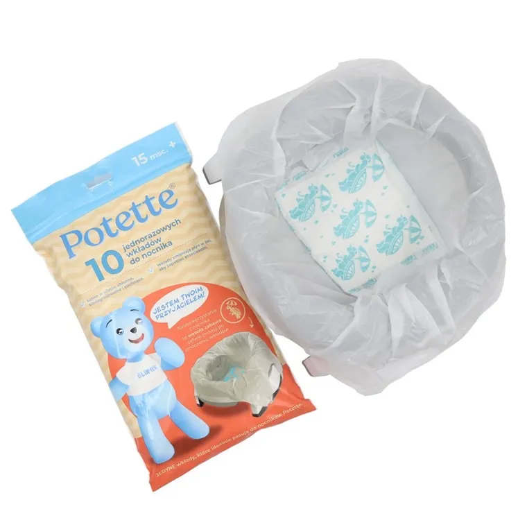 Potette Plus, wkłady do nocnika, 10 szt.